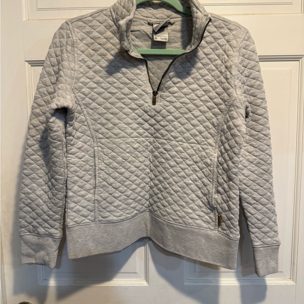 Gray Quilted Women's Jacket